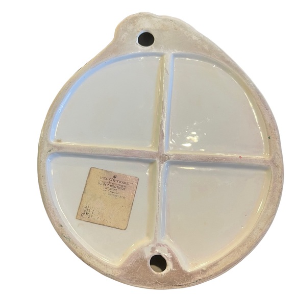 Vintage Cat Food/Water Dish Ceramic, Retro - Picture 6 of 6